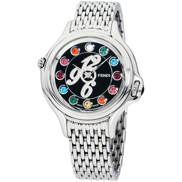Fendi Women's F105031000D1T02 Crazy Carats Stainless Steel Watch