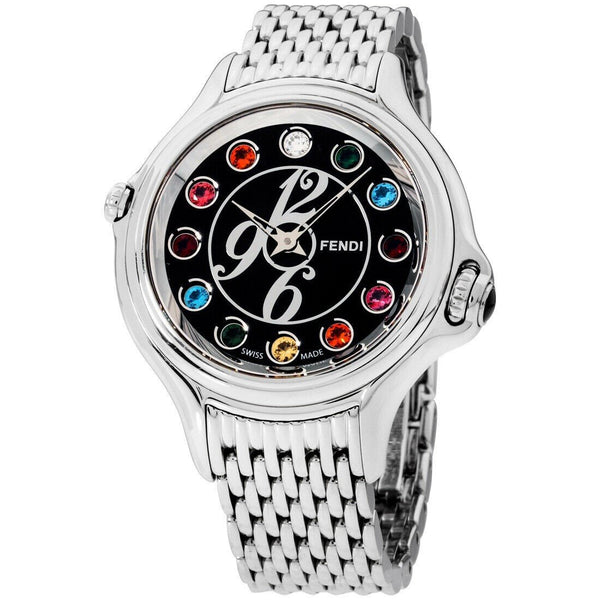 Fendi Women's F105031000T05 Crazy Carats Stainless Steel Watch
