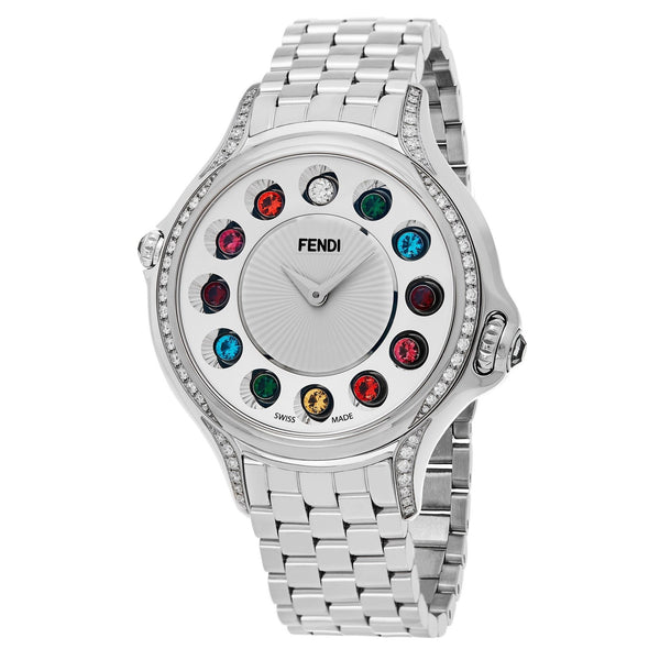 Fendi Women's F107034000C0T05 Crazy Carats Stainless Steel Watch
