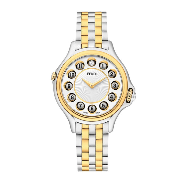 Fendi Women's F107124000T06 Crazy Carats Two-Tone Stainless Steel Watch
