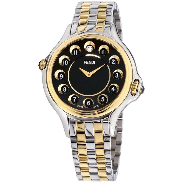 Fendi Women's F107131000T07 Crazy Carats Two-Tone Stainless Steel Watch