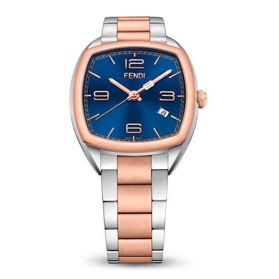 Fendi Men's F221213000 Momento Two-Tone Stainless Steel Watch