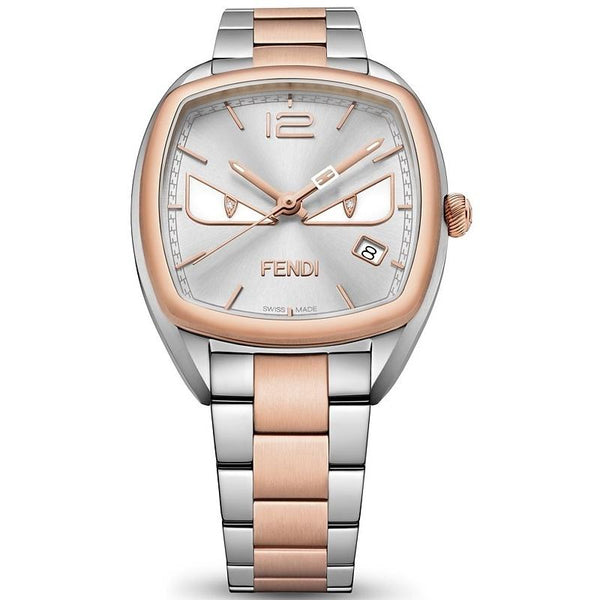 Fendi Women's F223236400D1 Momento Bugs Two-Tone Stainless Steel Watch
