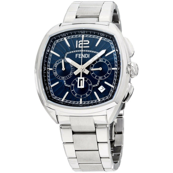 Fendi Men's F225013000 Momento Chronograph Stainless Steel Watch