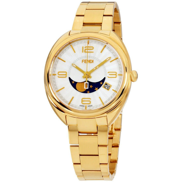 Fendi Women's F232434500 Momento Gold-Tone Stainless Steel Watch
