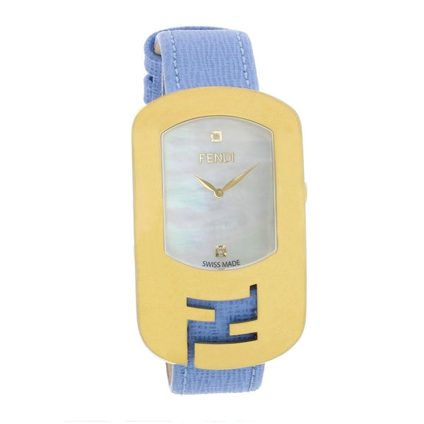 Fendi Women's F300434532D1 Chameleon  Blue Leather Watch