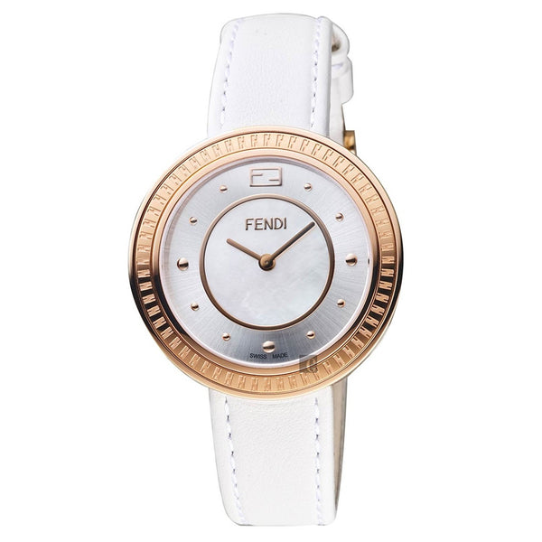 Fendi Women's F370534541 My Way White Leather Watch