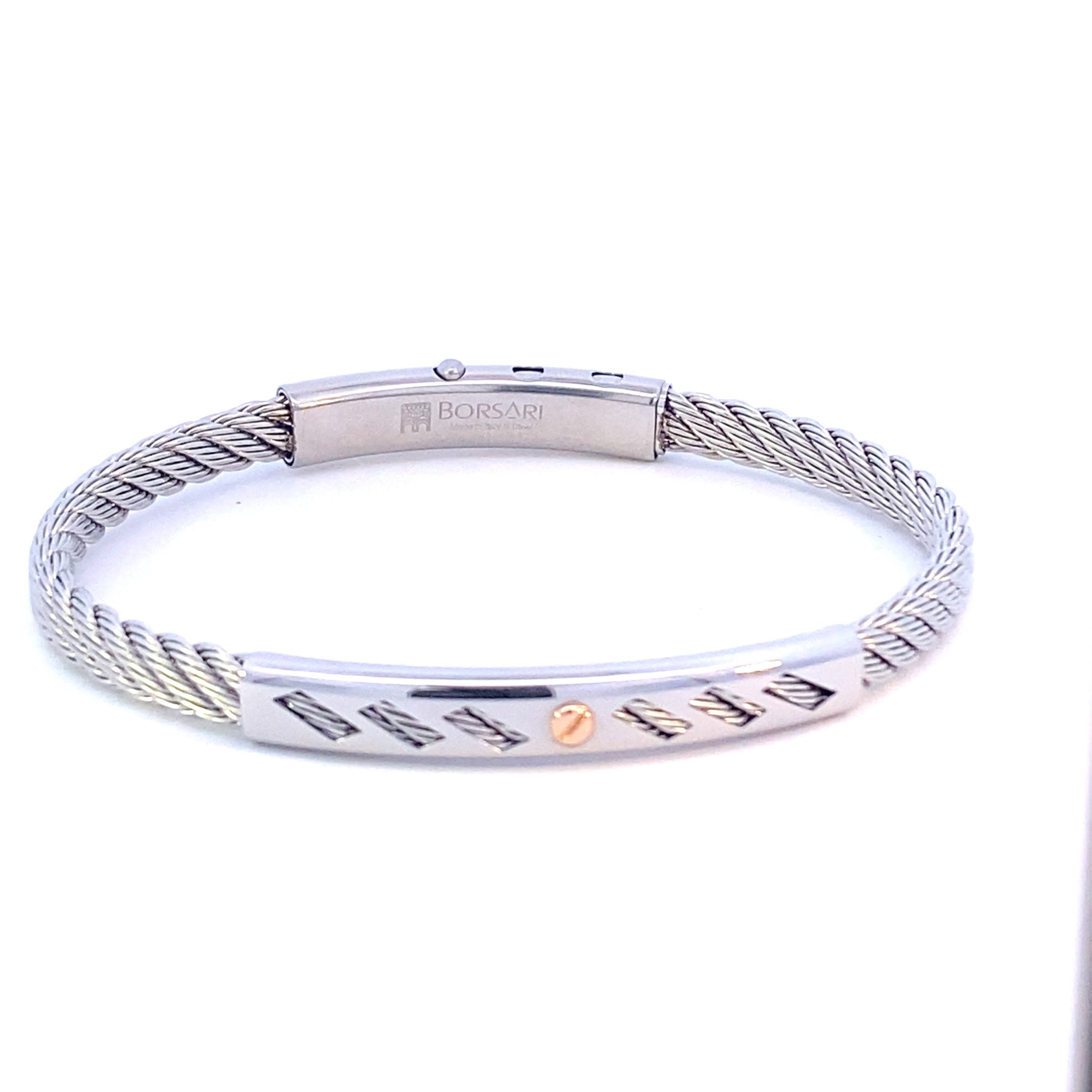 Six Line and Rose Gold Screw