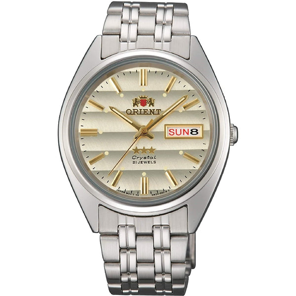 Orient Men's FAB0000DC9 Tri Star Stainless Steel Watch