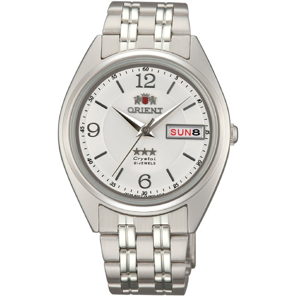 Orient Men's FAB0000EW9 Tri Star Stainless Steel Watch