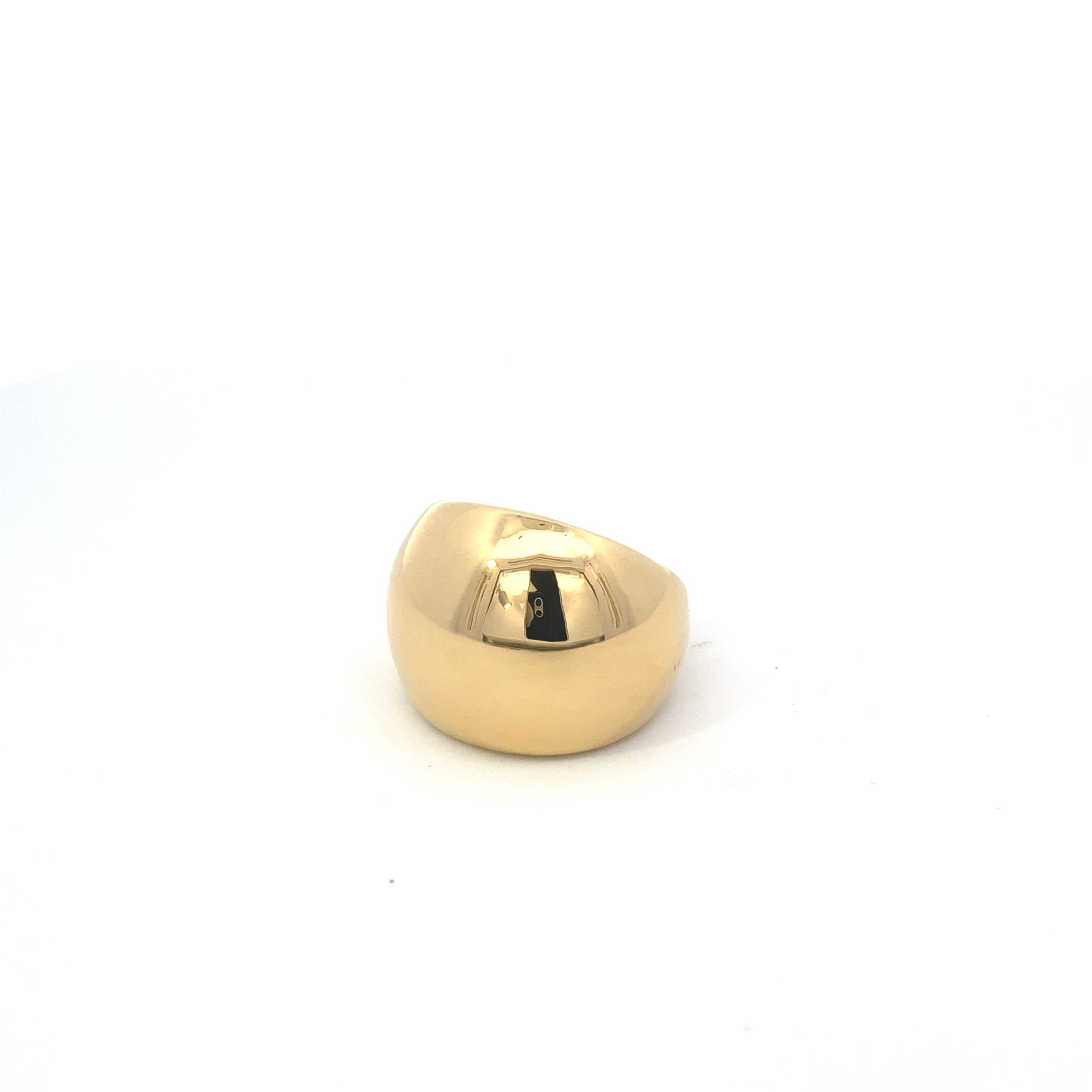 14K Gold Big Bold Ring