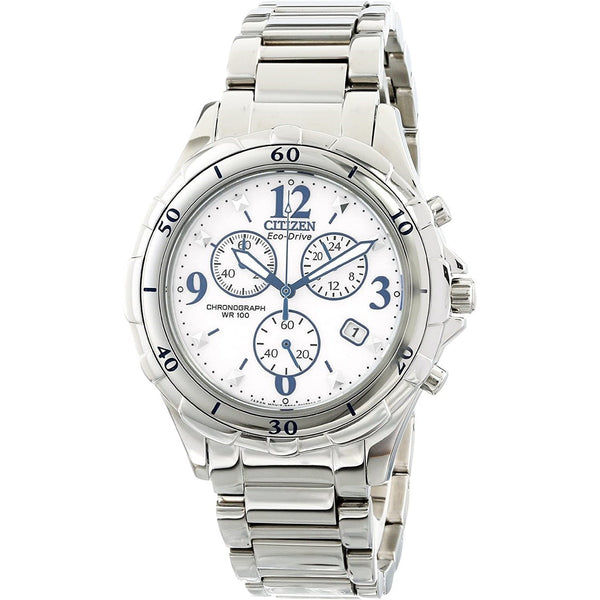 Citizen Women's FB1350-58A Eco-Drive Chronograph Stainless Steel Watch