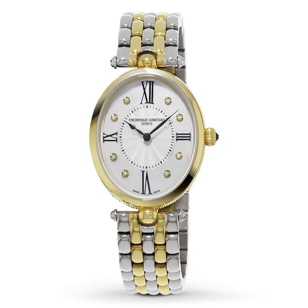 Frederique Constant Women's FC-200MPWD3V3B Classics Art Deco Two-Tone Stainless Steel Watch