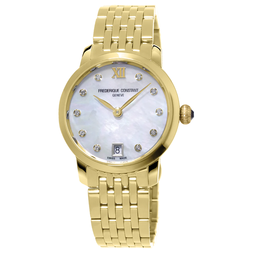 Frederique Slimeline Gold Ladies