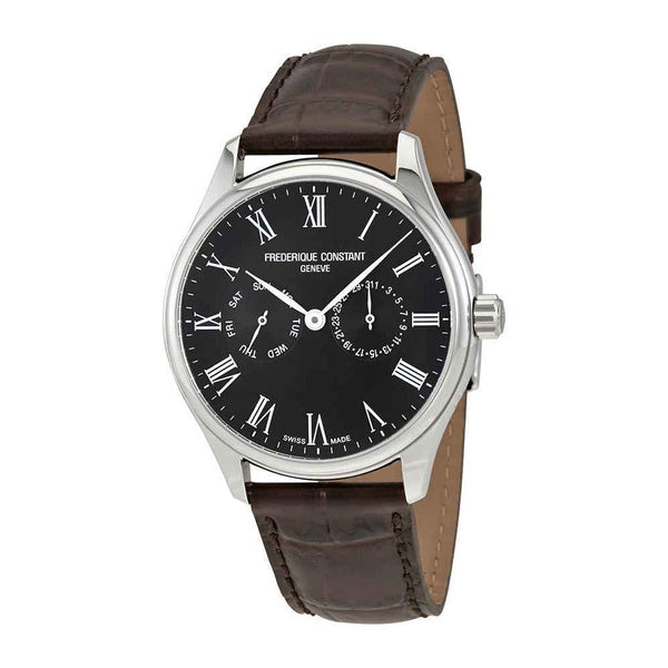 Frederique Constant Men's FC-259BR5B6DBR Classics Brown Leather Watch