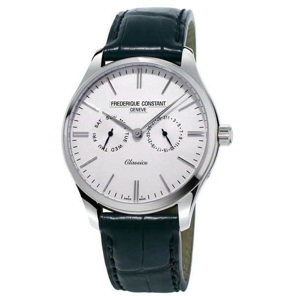 Frederique Constant Men's FC-259ST5B6 Classics Black Leather Watch