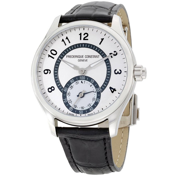 Frederique Constant Men's FC-285SDG5B6 Horological SmartWatch Black Leather Watch