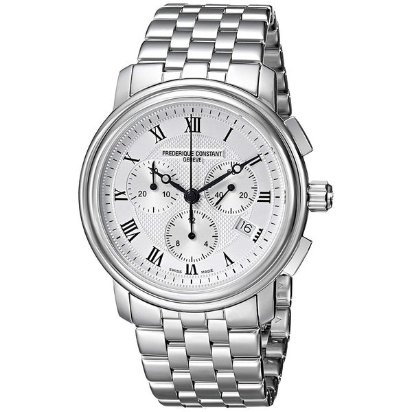 Frederique Constant Men's FC-292MC4P6B2 Classics Chronograph Stainless Steel Watch