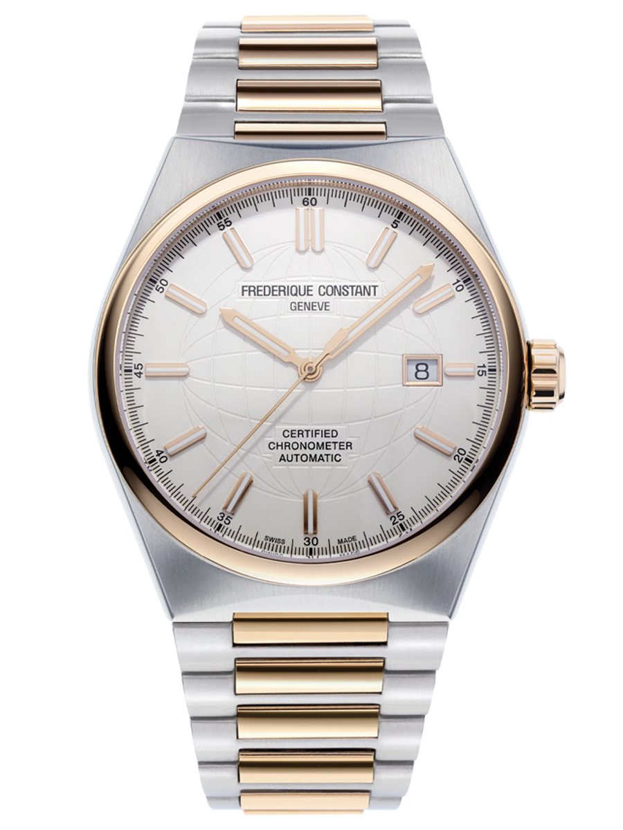 Frederique Highlife Automatic COSC Steel (Rose Gold)