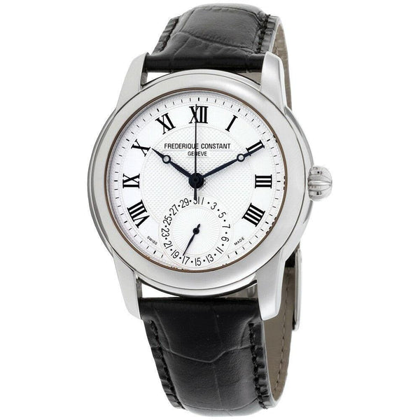 Frederique Constant Men's FC-710MC4H6 Manufacture Classics Black Leather Watch