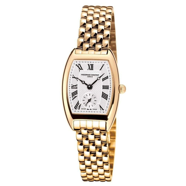 Frederique Constant Women's FC235M1T25B Art Deco Gold-Tone Stainless Steel Watch