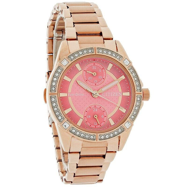 Citizen Women's FD3003-58X POV Rose Gold-Tone Stainless Steel Watch