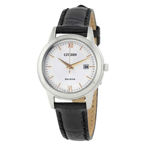Citizen Women's FE1086-04A Corso Black Leather Watch