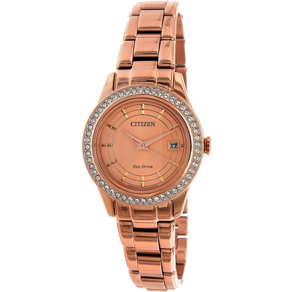 Citizen Women's FE1123-51Q Silhouette Rose Gold-Tone Stainless Steel Watch