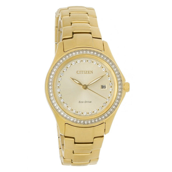 Citizen Women's FE1142-81P Silhouette Gold-Tone Stainless Steel Watch