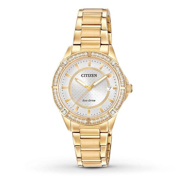 Citizen Women's FE6062-56A Drive Gold-Tone Stainless Steel Watch