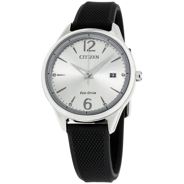 Citizen Women's FE6100-16A Chandler Black Silicone Watch