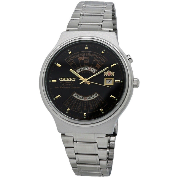 Orient Men's FEU00002BW Multi Year Calendar Stainless Steel Watch