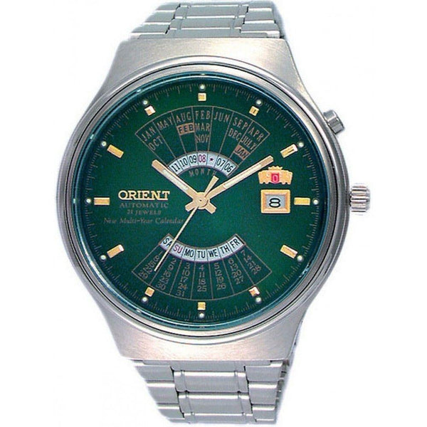 Orient Men's FEU00002FW Multi Year Calendar Stainless Steel Watch