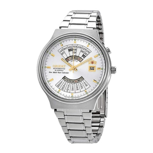 Orient Men's FEU00002WW Multi Year Calendar Stainless Steel Watch