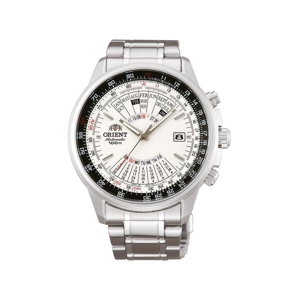 Orient Men's FEU07005WX Perpetual Calendar Stainless Steel Watch