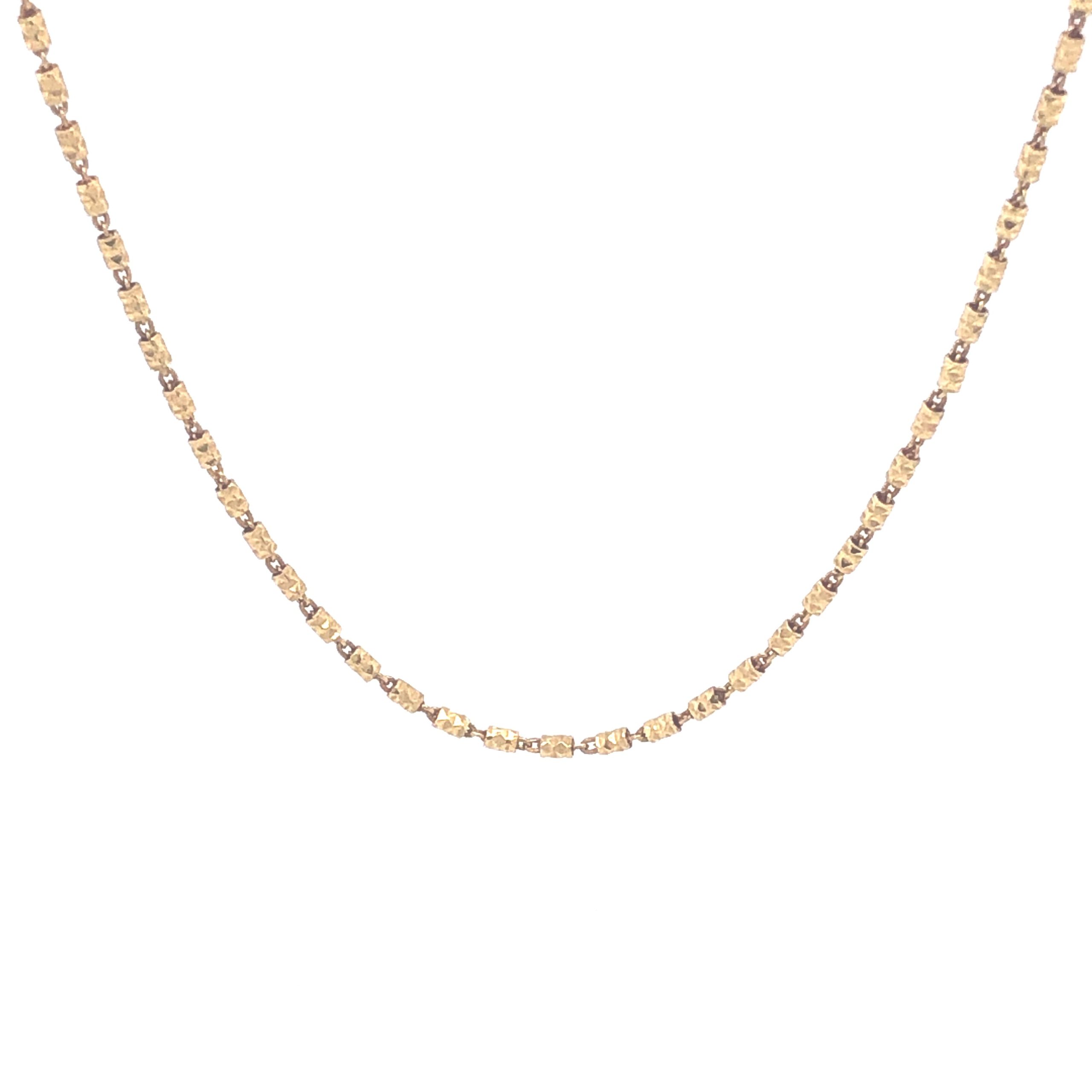 14K Gold Rolo Chain