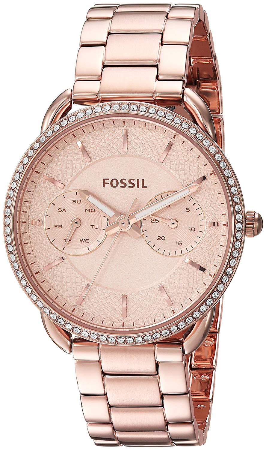 Tailor Multifunction Rose Gold-Tone Stainless Steel Watch