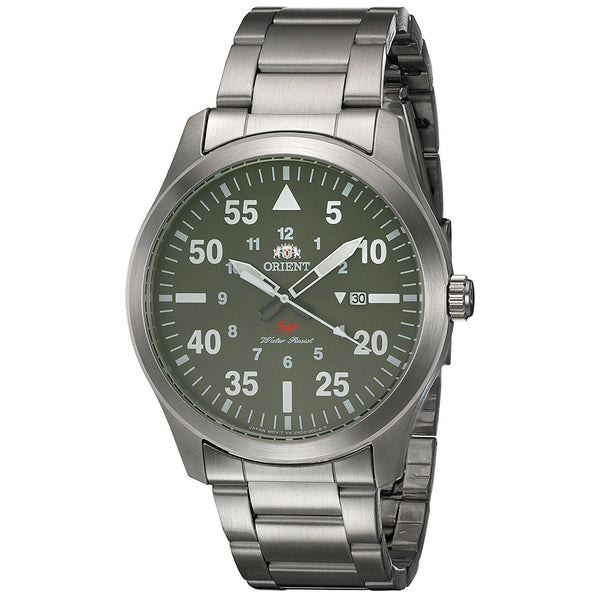 Orient Men's FUNG2001F0 Flight Stainless Steel Watch
