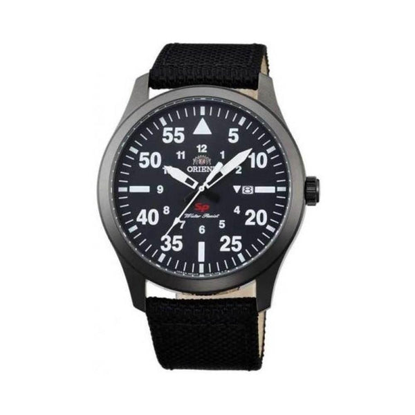 Orient Men's FUNG2003B0 Sport Black Leather Watch