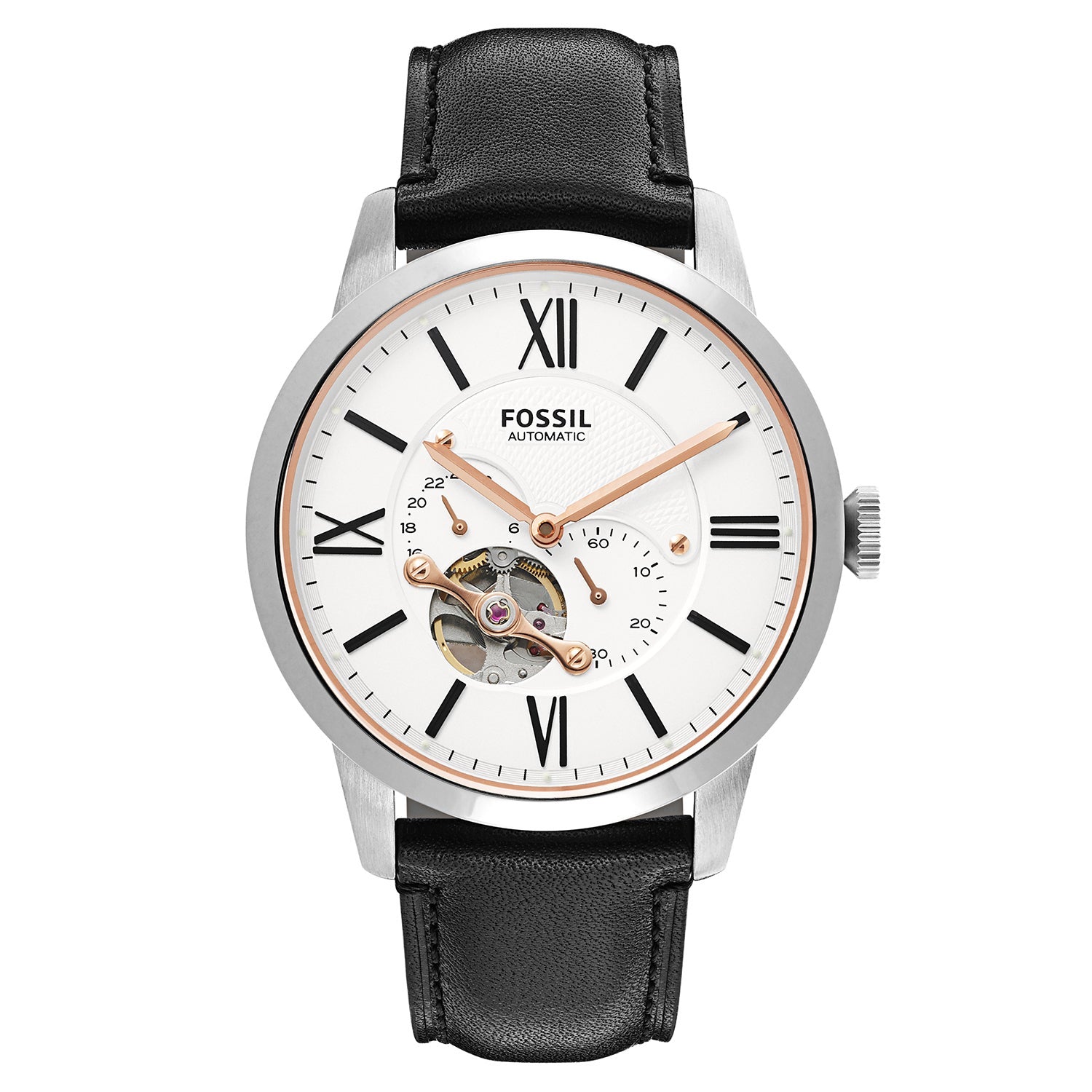 Townsman Watch (Black/Silver)