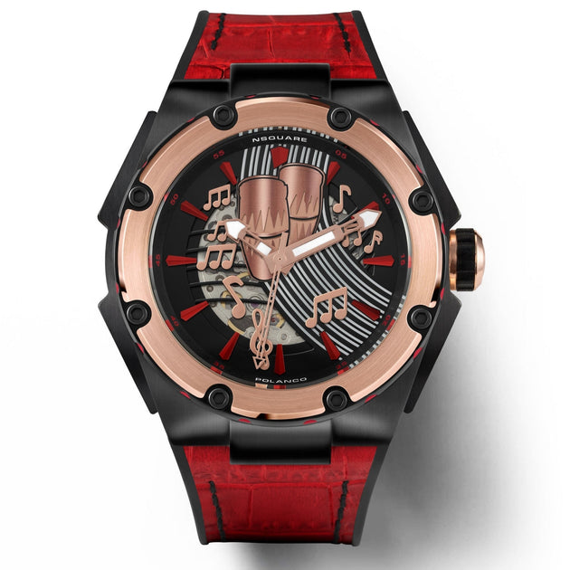 Nsquare x Polanco Maestro Series Automatic 46mm Red Limited Edition