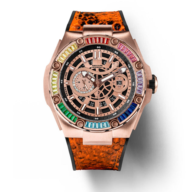 Nsquare Snake Special Edition Rainbow Rose Gold Limited Edition