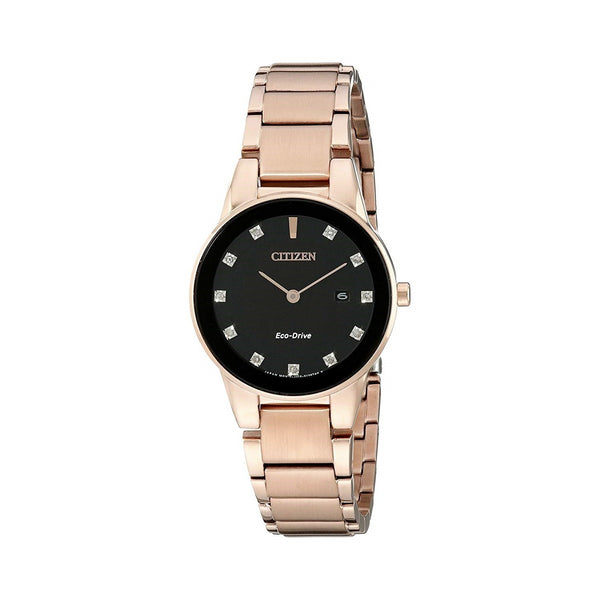 Citizen Women's GA1058-59Q Axiom Rose Gold-Tone Stainless Steel Watch