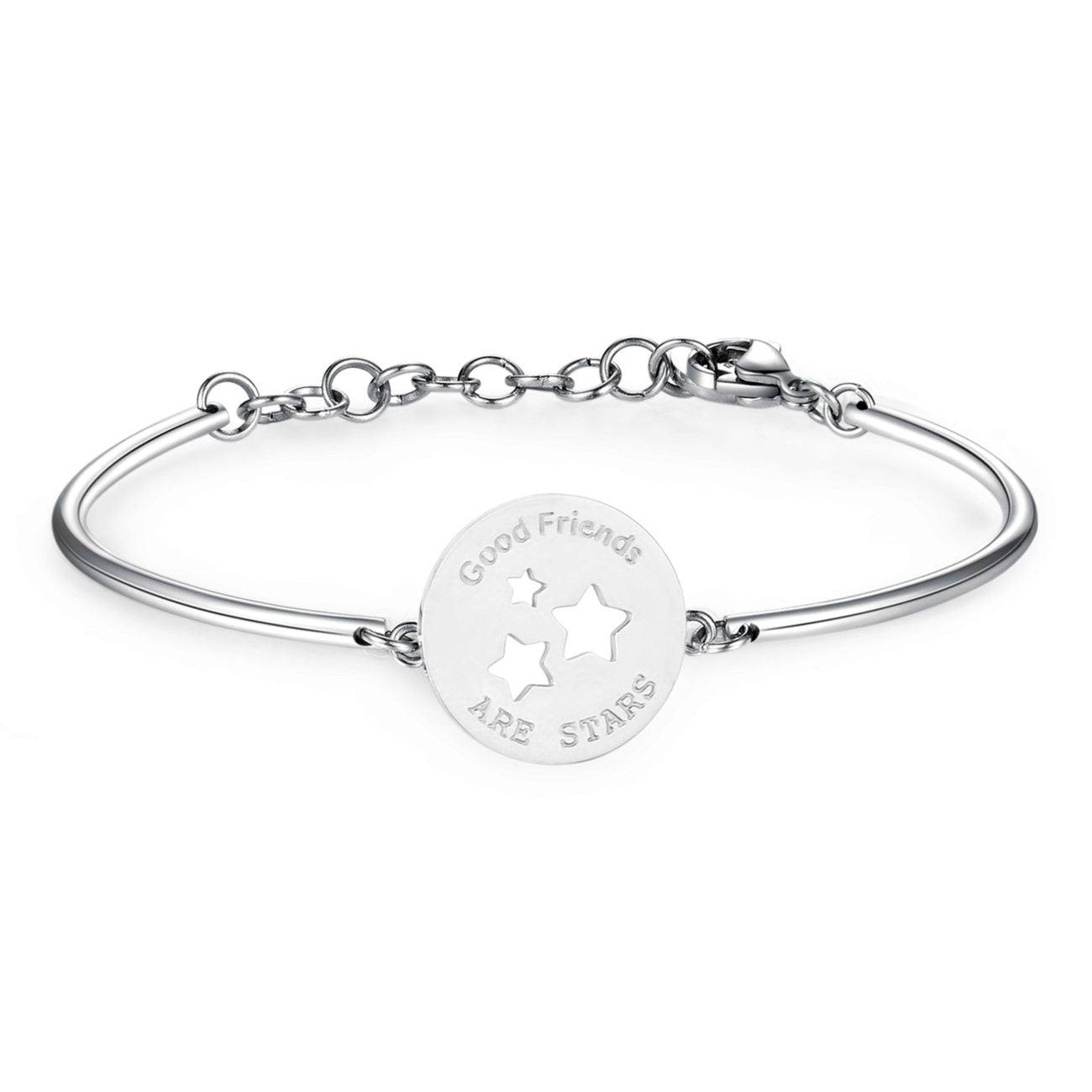 Chakra Stars Pendant Bracelet