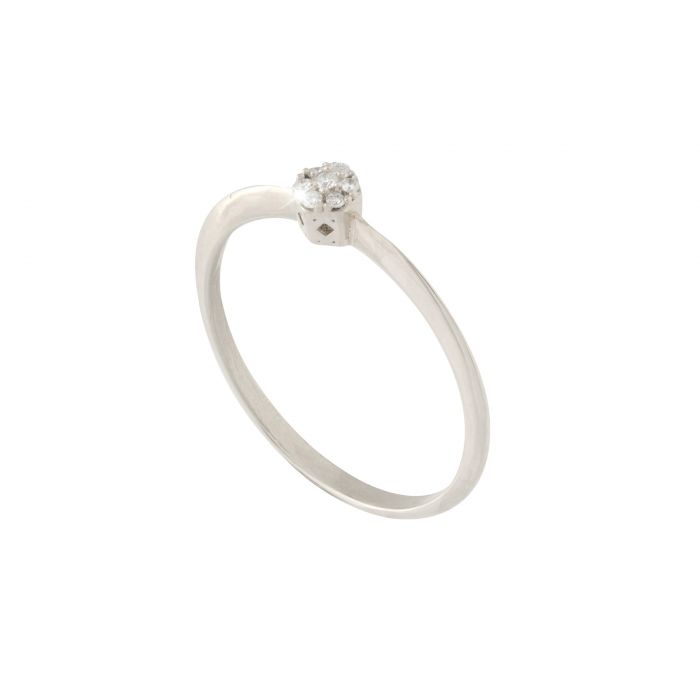 Princess Solitaire Ring