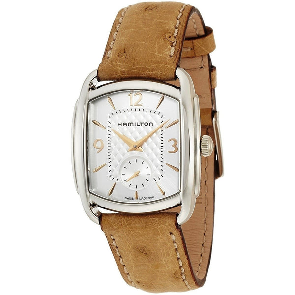 Hamilton Unisex H12451855 Bagley Brown Leather Watch