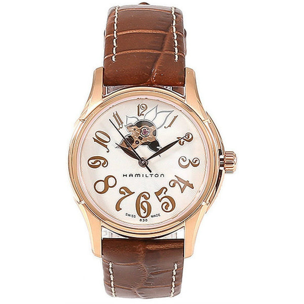 Hamilton Women's H32345983 Ladymatic Automatic Brown Leather Watch