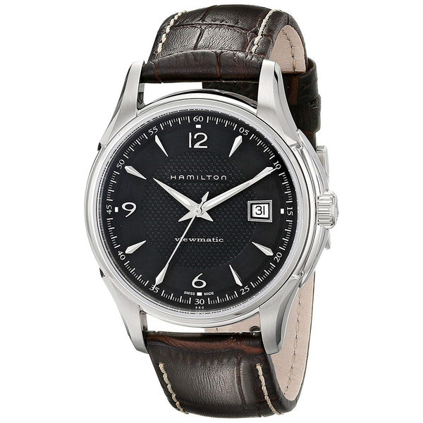 Hamilton Men's H32515535 Jazzmaster Viewmatic Automatic Brown Leather Watch