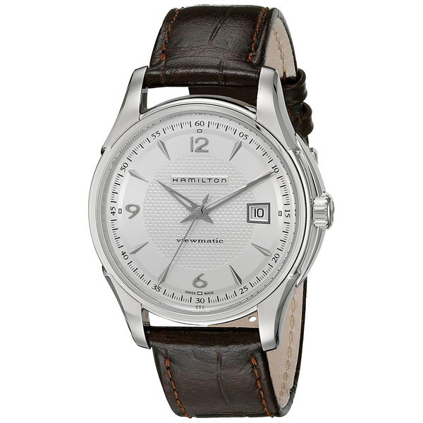 Hamilton Men's H32515555 Jazzmaster Viewmatic Automatic Brown Leather Watch