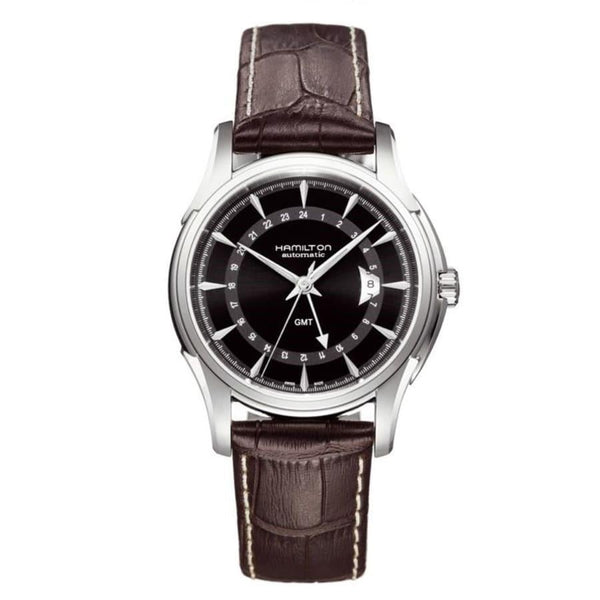 Hamilton Men's H32585531 Jazzmaster Chronograph Brown Leather Watch